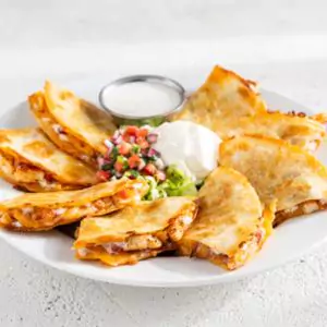 Chicken Bacon Ranch Quesadillas