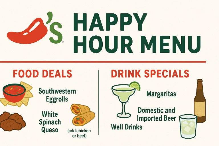 Chilis Happy Hour Menu