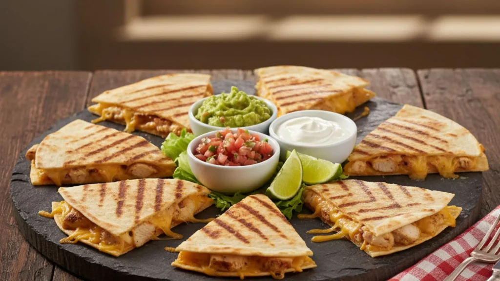 Chilis Brisket Quesadillas