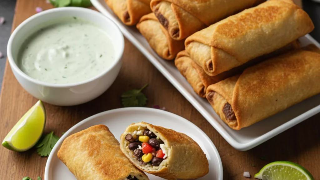 Party Platter Southwestern Eggrolls -12